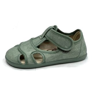 Sandalia barefoot Peter colo Verde