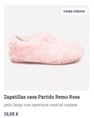 Compra online zapatillas de casa con pelo largo online | Batilas